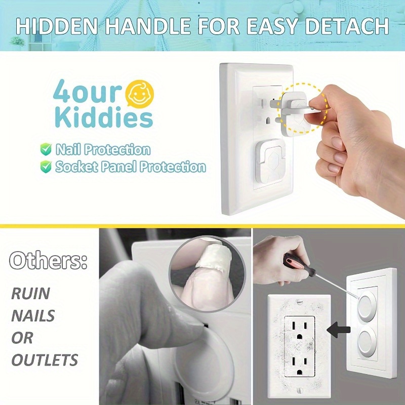 12/50 шт. Защитные заглушки дл – обзор и цена Outlet Cover Childproof