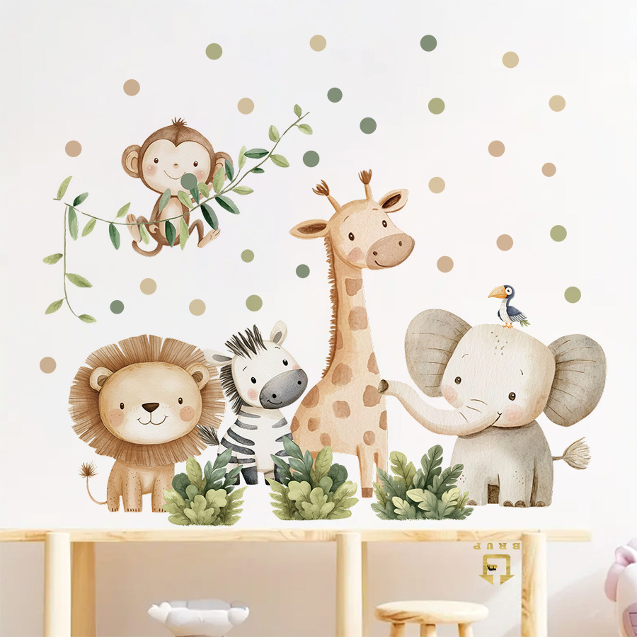 Наклейки на стену в стиле бохо – обзор и цена Baby Nursery Artwork