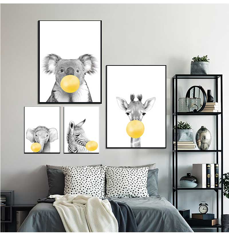 Детская детская, желтые воздуш – обзор и цена Baby Nursery Yellow Walls