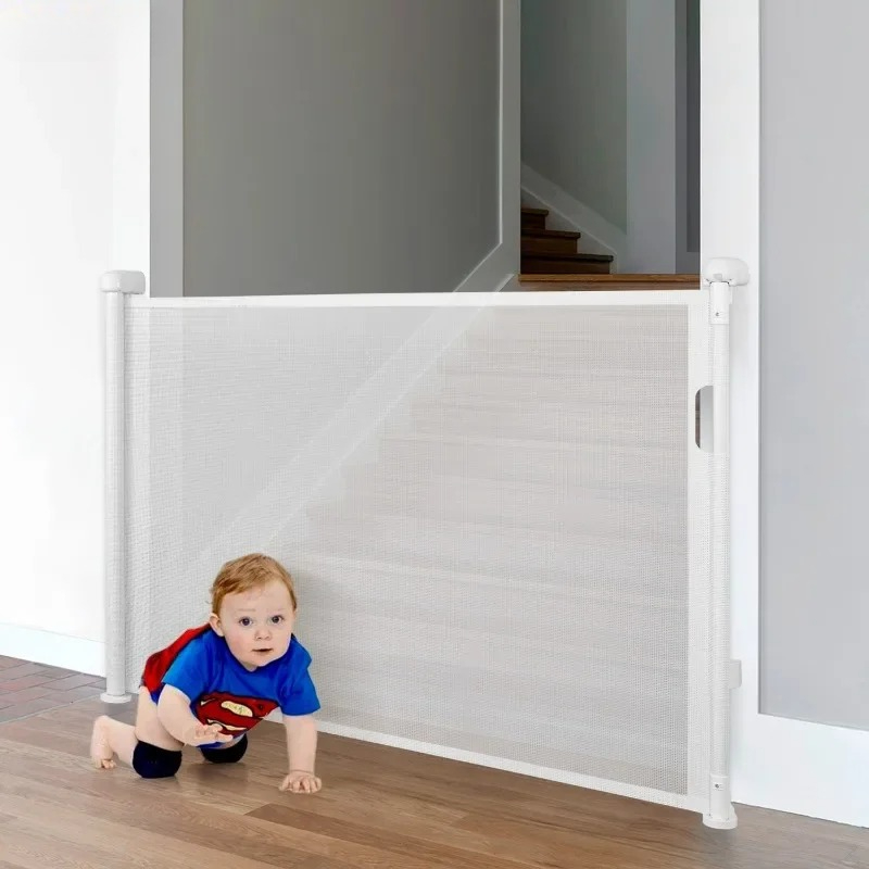 Гибкая сетчатая дверь для дете – обзор и цена Baby Gate Extra Wide