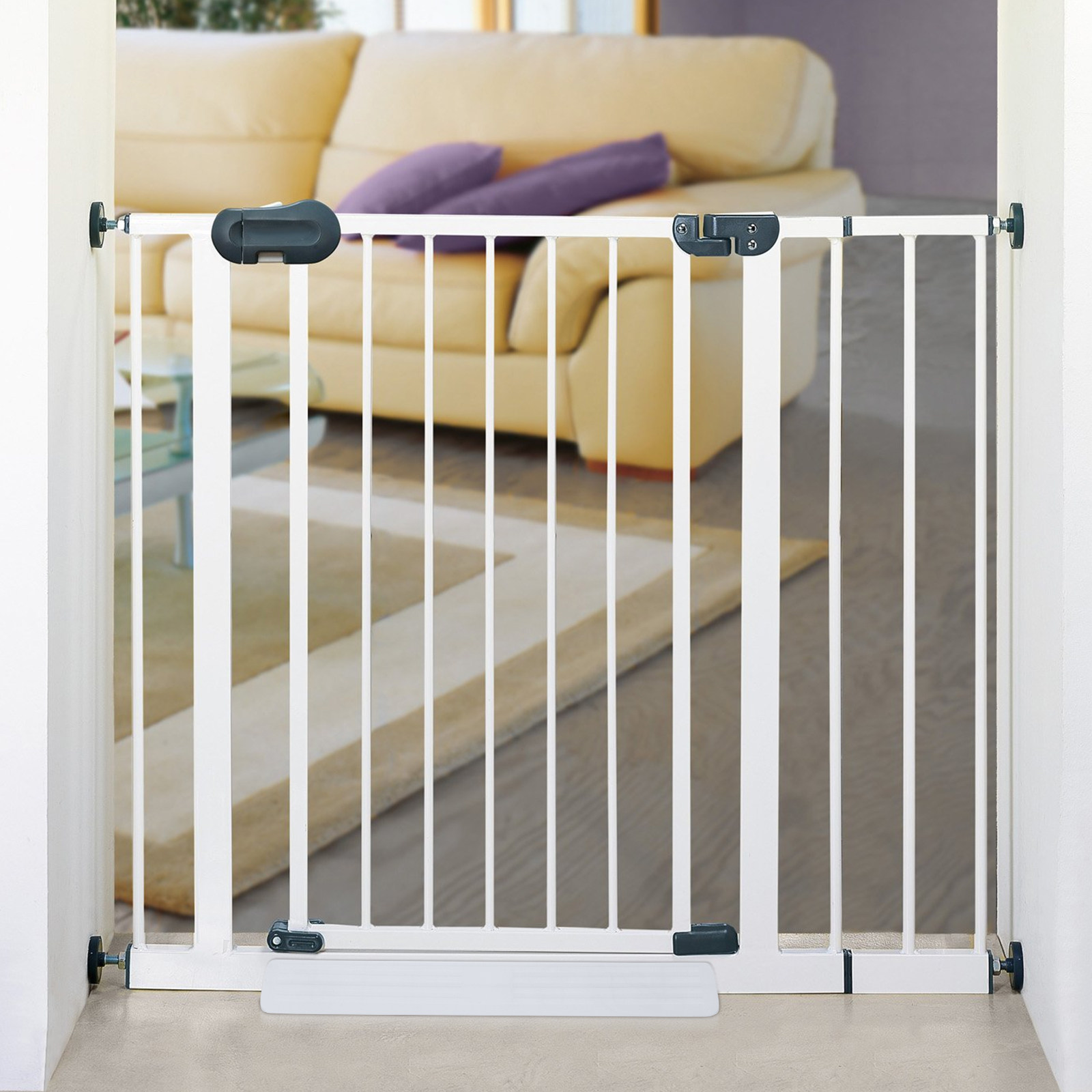 Фиксатор защитного ограждения  – обзор и цена Baby Gate Extra Wide