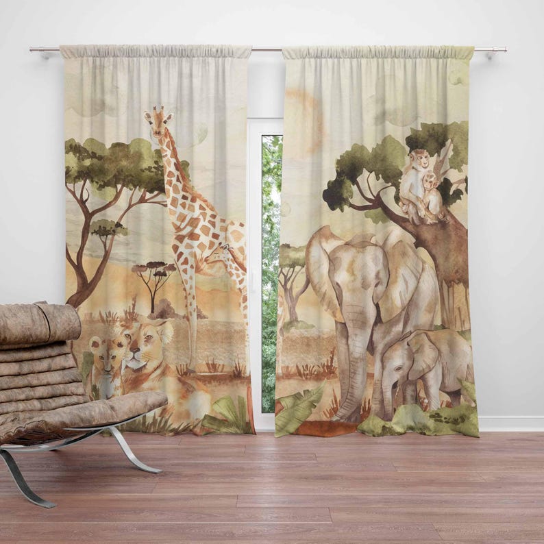Шторы для мамы и ребенка, сафа – обзор и цена Blackout Curtain Nursery