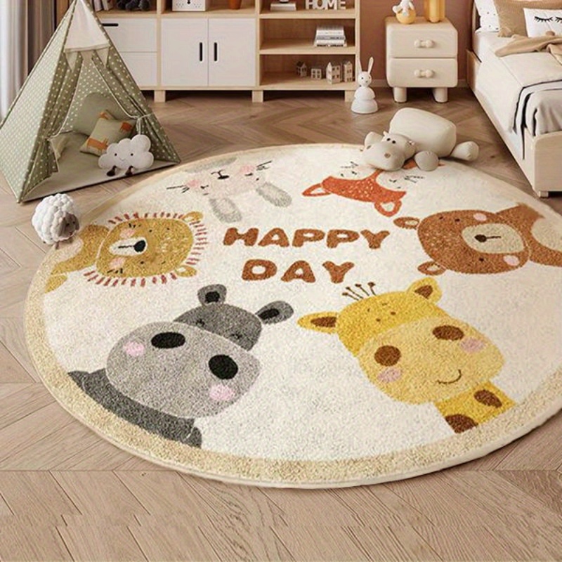 Очаровательный плюшевый круглы – обзор и цена Baby Nursery Carpet