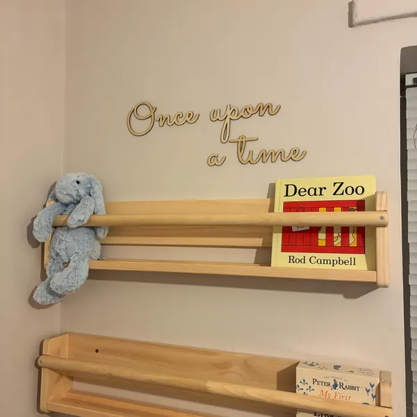 Настенная табличка «Однажды... – обзор и цена Baby Nursery Sign
