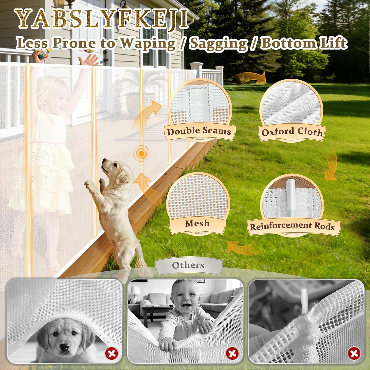Раздвижные защитные ворота для – обзор и цена Baby Gate Extra Wide