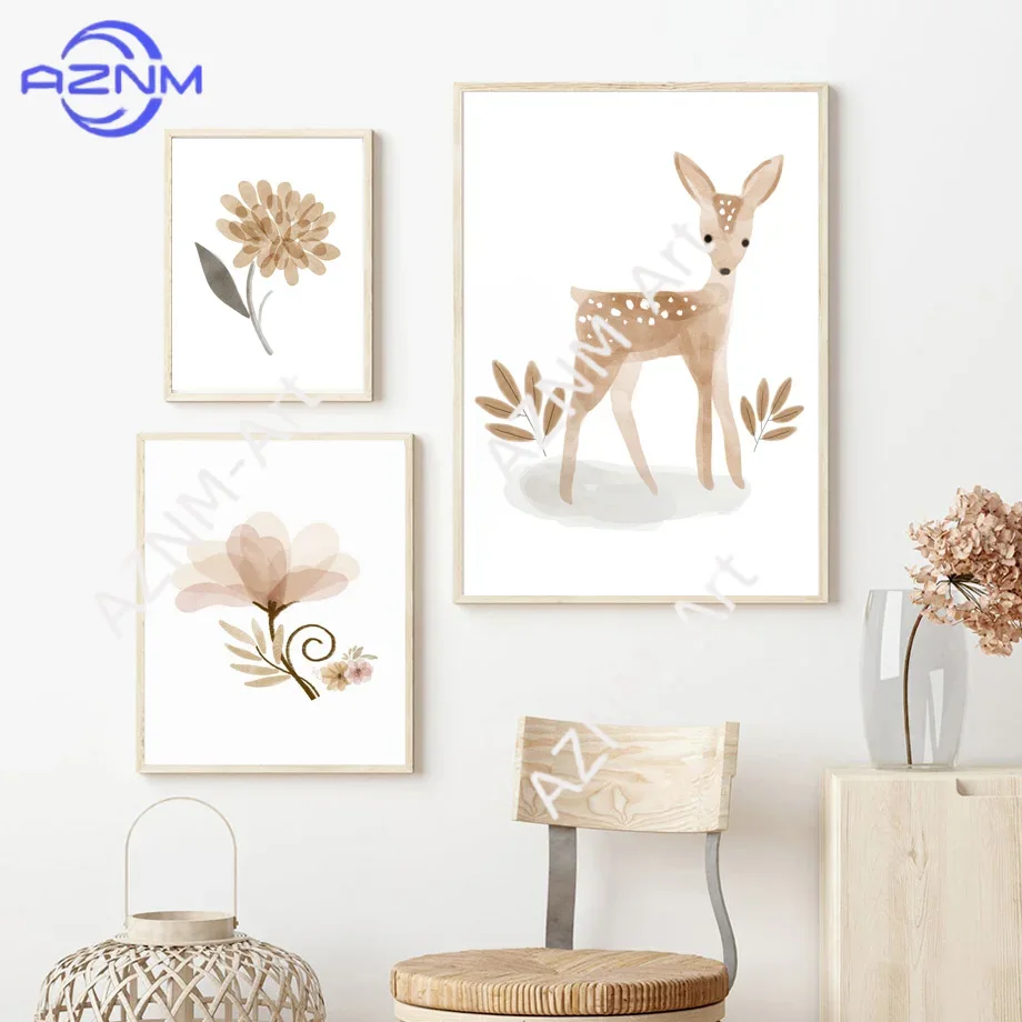 Настенный декор в стиле бохо д – обзор и цена Baby Nursery Prints