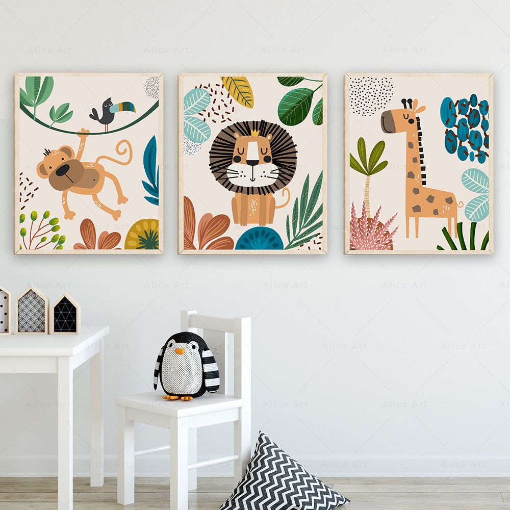 Постеры в стиле бохо с изображ – обзор и цена Baby Nursery Prints