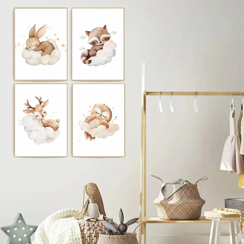 Мультфильм Облако Животное Хол – обзор и цена Baby Nursery Animal Pictures