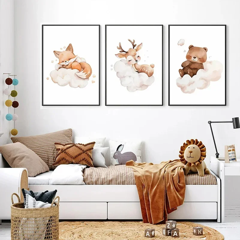 Мультфильм Облако Животное Хол – обзор и цена Baby Nursery Animal Pictures