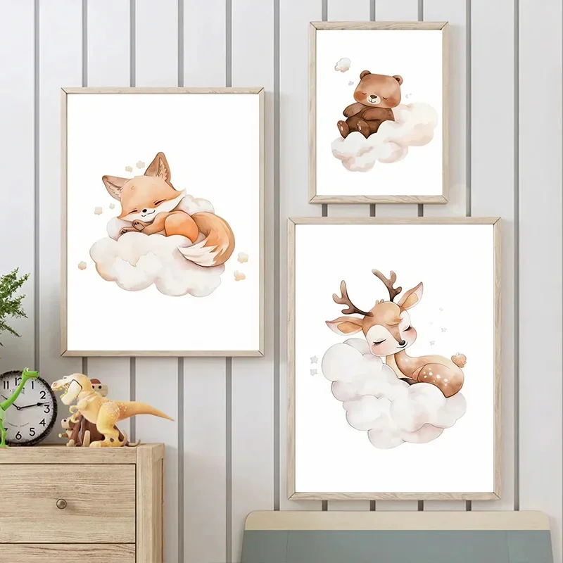 Мультфильм Облако Животное Хол – обзор и цена Baby Nursery Animal Pictures