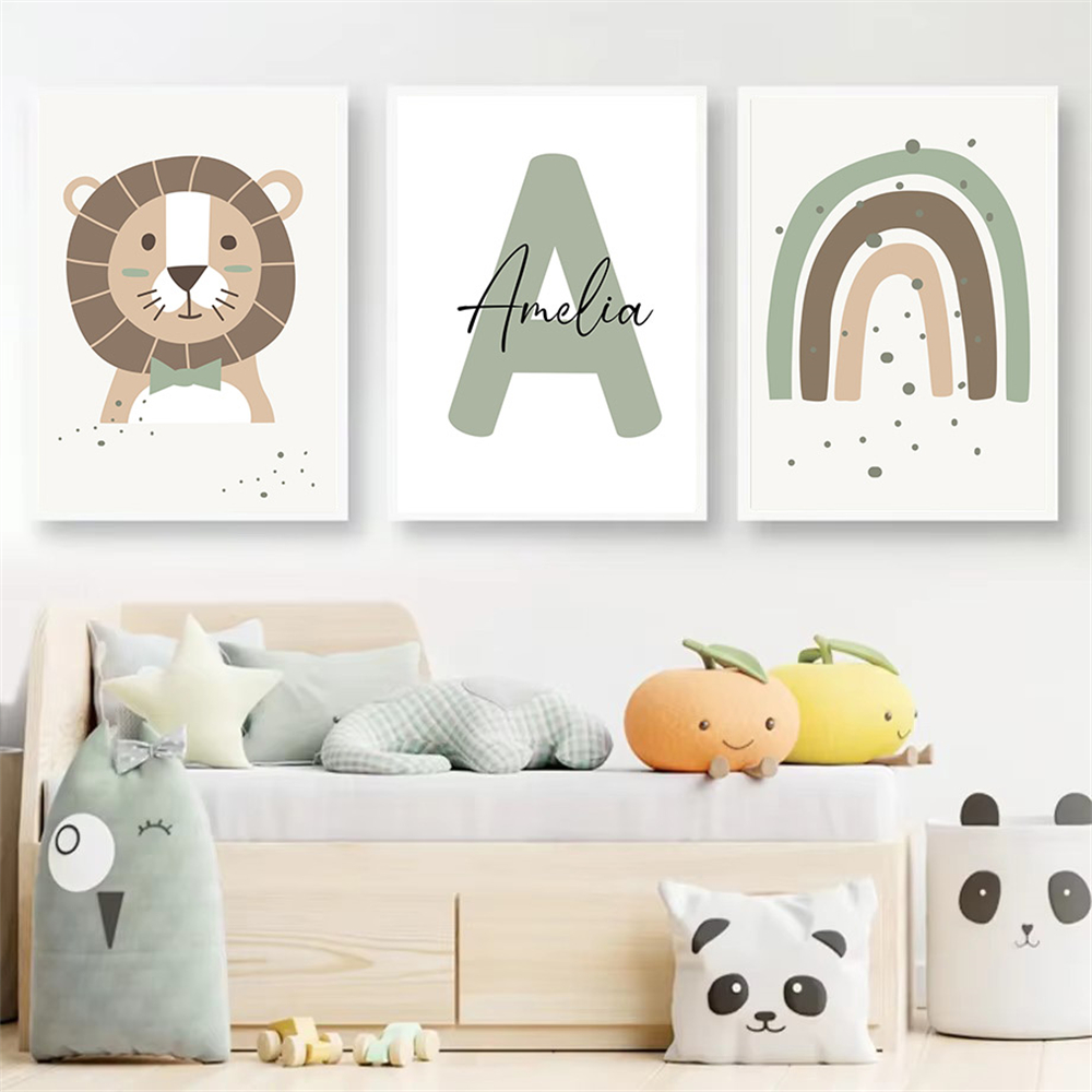 Постер на холсте с изображение – обзор и цена Baby Nursery Green