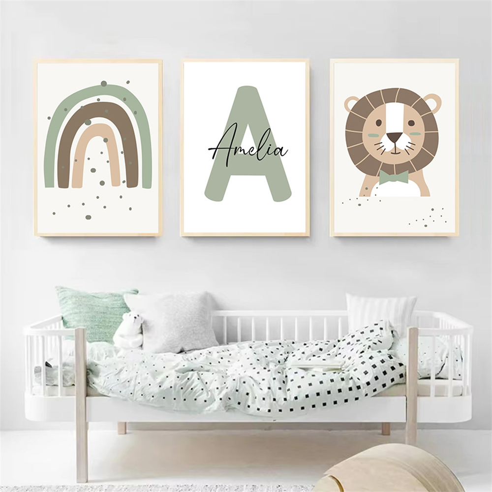 Постер на холсте с изображение – обзор и цена Baby Nursery Green