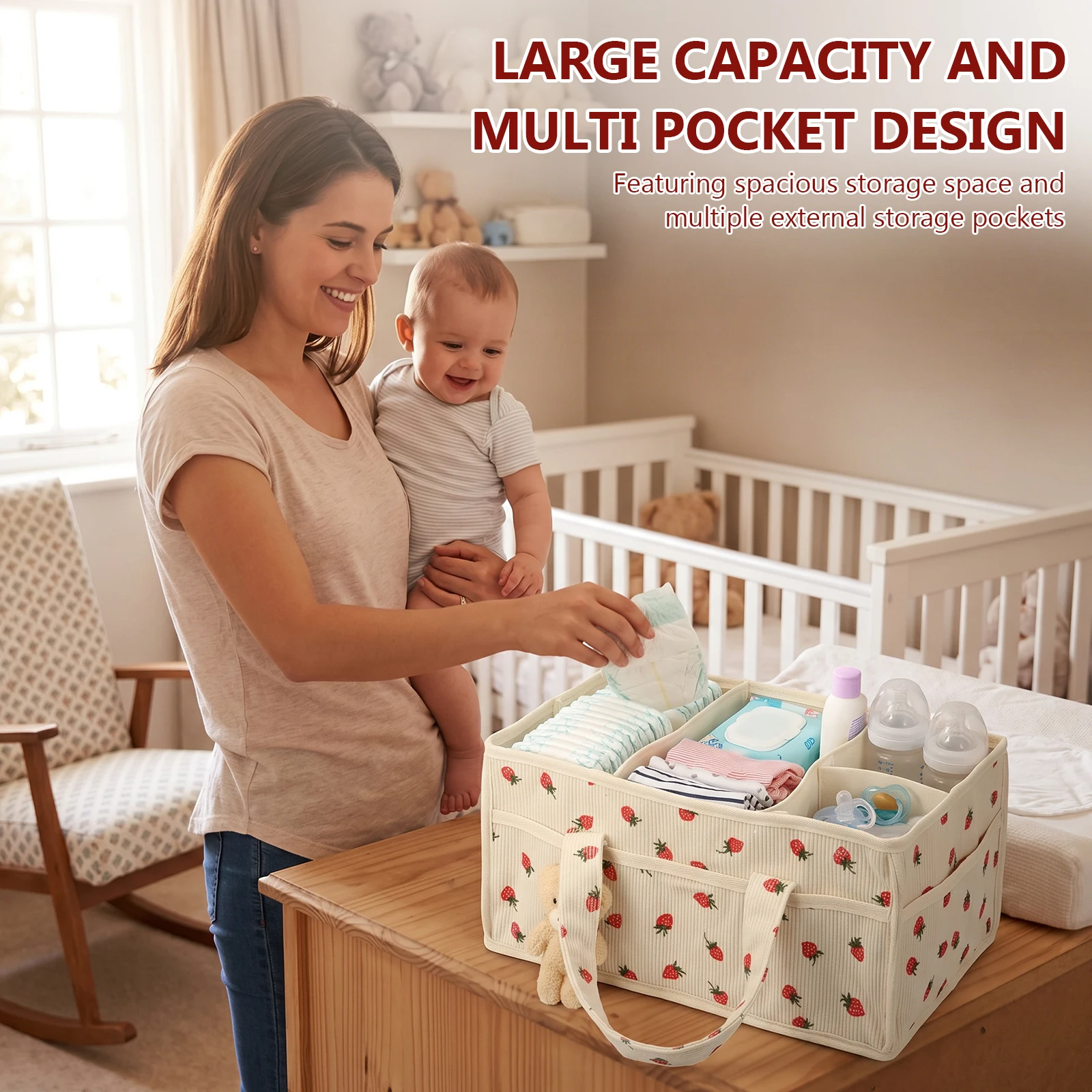 Портативный войлочный органайз – обзор и цена Baby Nursery Organiser