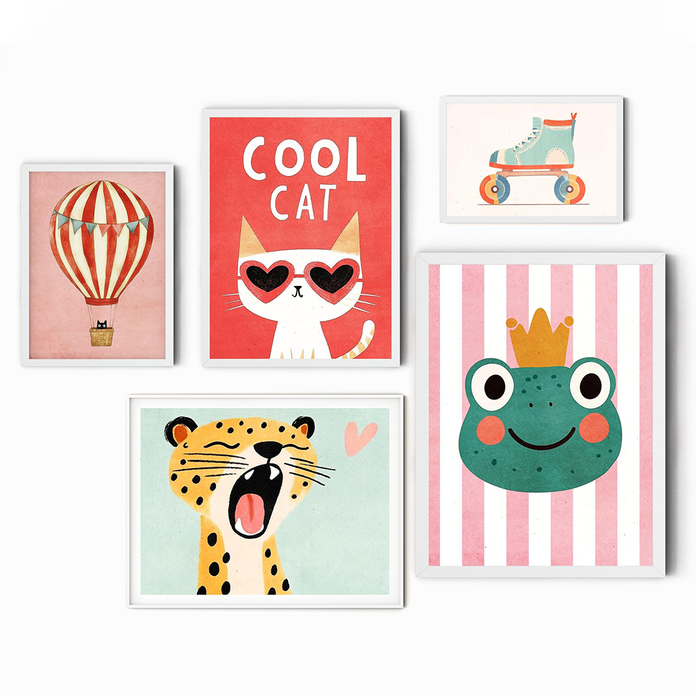 Забавные животные, тигр, лев,  – обзор и цена Baby Nursery Animal Pictures