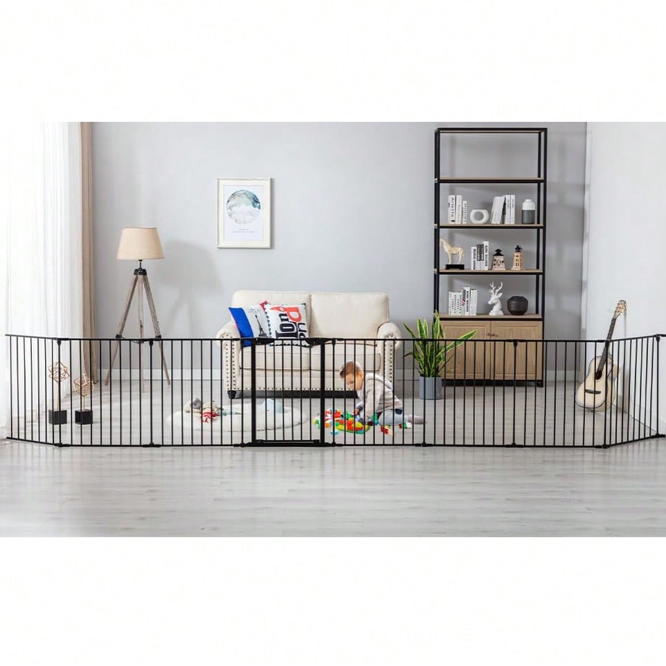 Широкие черные металлические в – обзор и цена Baby Gate Extra Wide