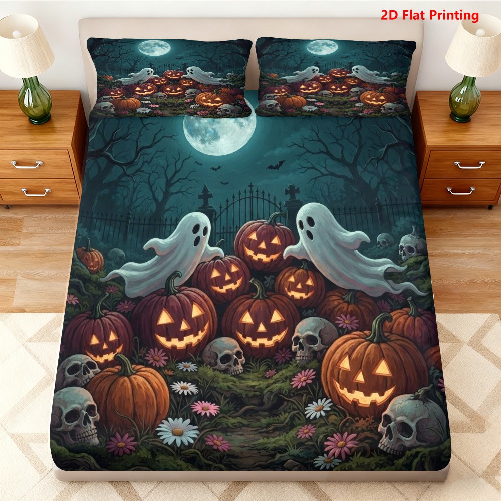 Наматрасник с принтом тыквы и  – обзор и цена Baby Nursery Prints