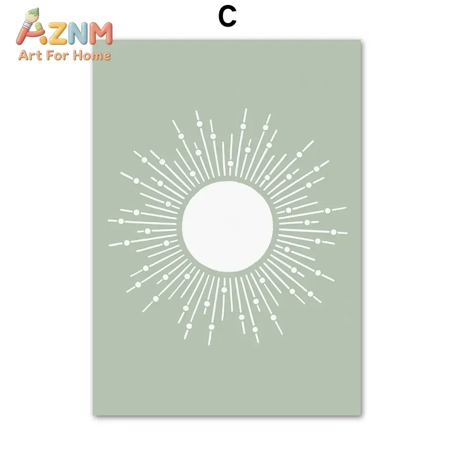 AZNM Холст для детской комнаты – обзор и цена Baby Nursery Green