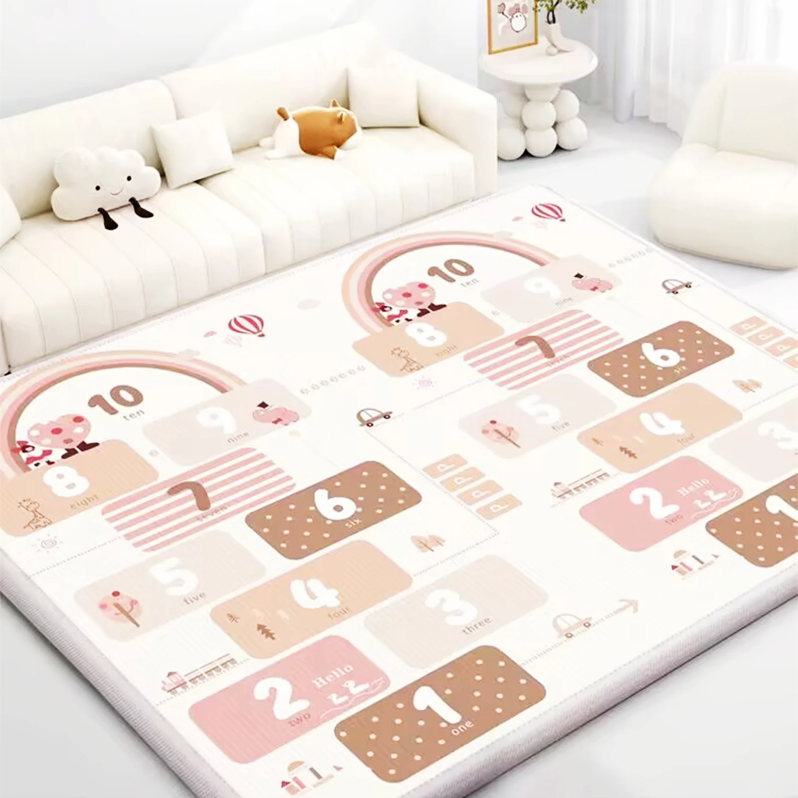 Утолщенный детский игровой ков – обзор и цена Baby Nursery Carpet