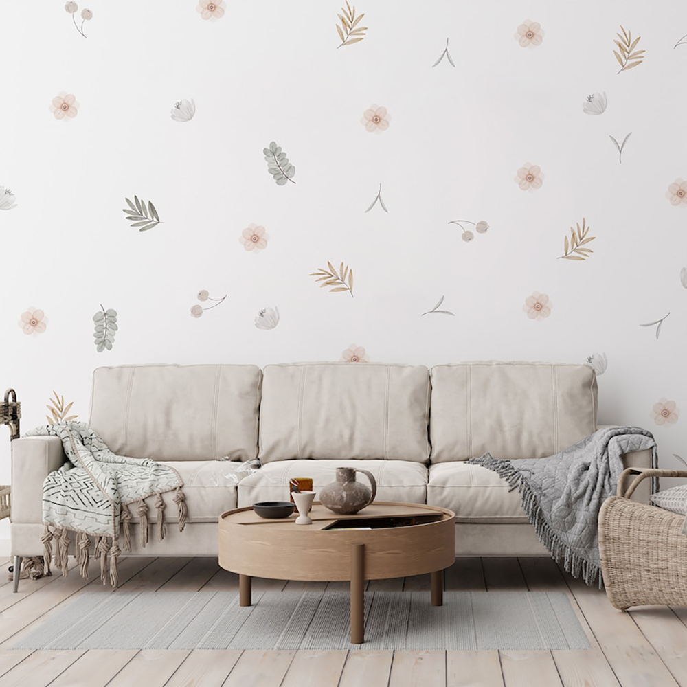 Бохо листья ботанические DIY н – обзор и цена Baby Nursery Artwork
