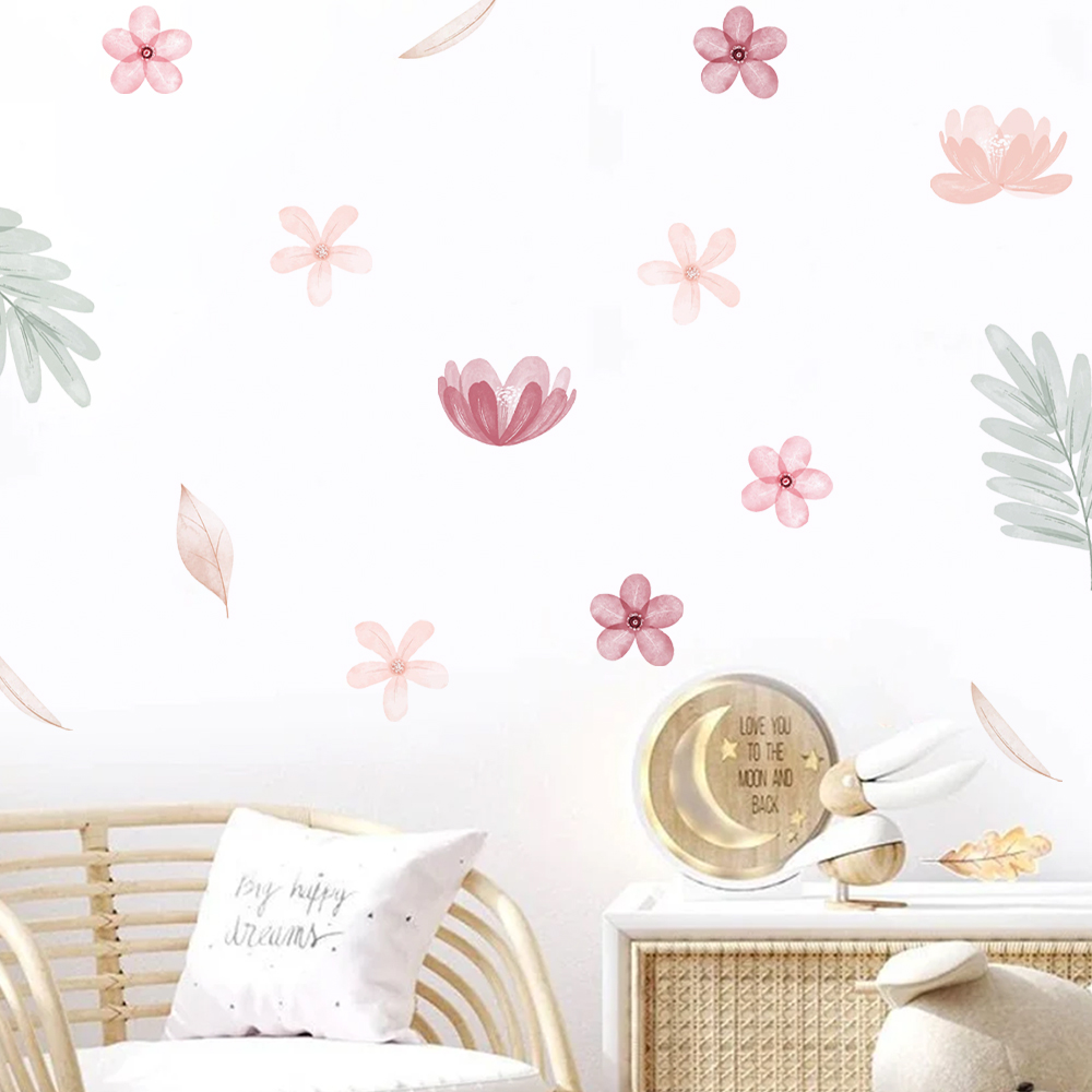 Бохо листья ботанические DIY н – обзор и цена Baby Nursery Artwork
