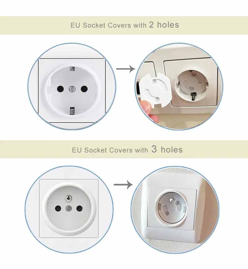 20 шт., детские розетки, вилки – обзор и цена Outlet Cover Childproof