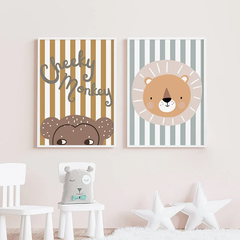 Мультяшные изображения жирафа, – обзор и цена Baby Nursery Animal Pictures