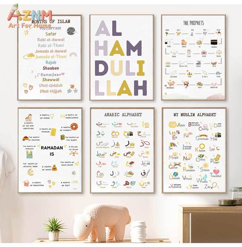 Исламские мусульманские пророк – обзор и цена Baby Nursery Prints