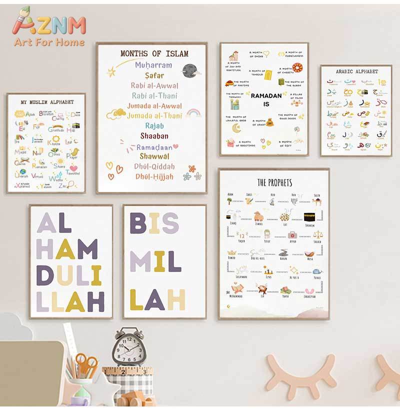 Исламские мусульманские пророк – обзор и цена Baby Nursery Prints