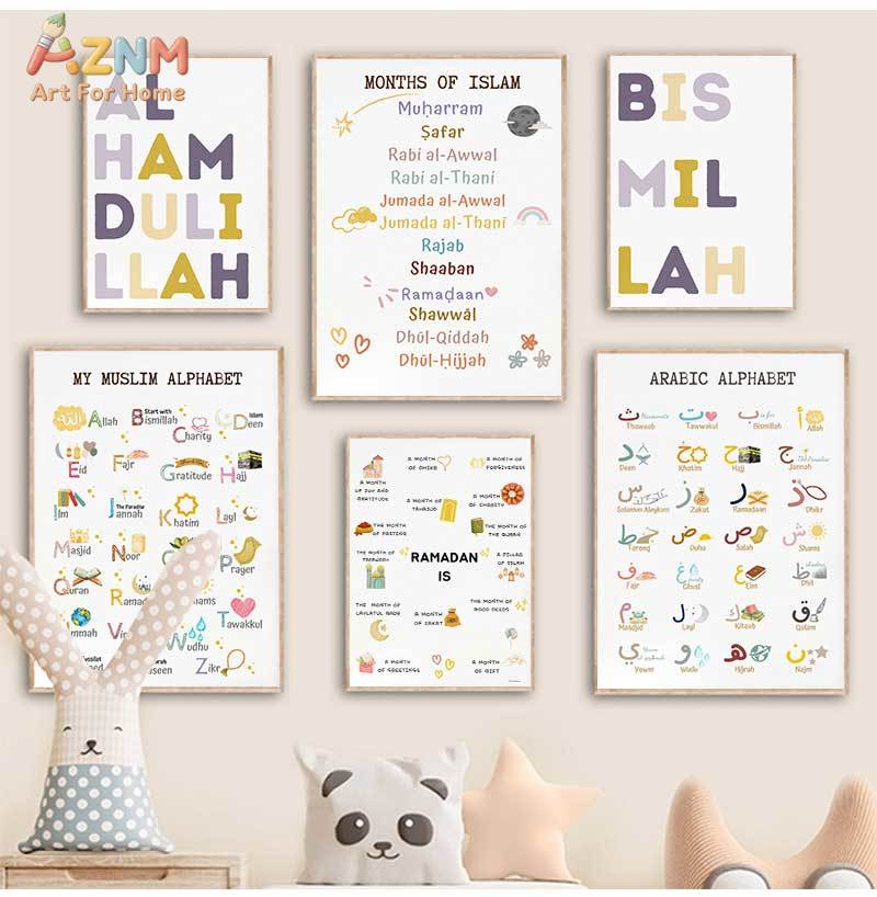 Исламские мусульманские пророк – обзор и цена Baby Nursery Prints