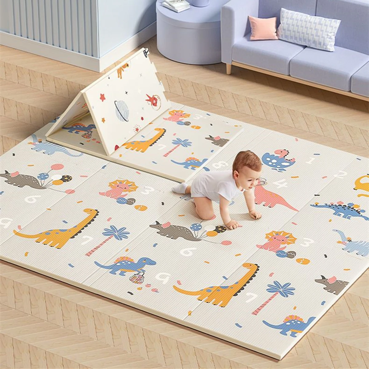 Складной нетоксичный детский к – обзор и цена Baby Nursery Carpet