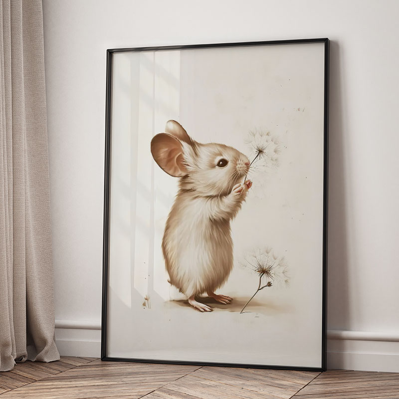 Постеры с животными: медведь,  – обзор и цена Baby Nursery Artwork
