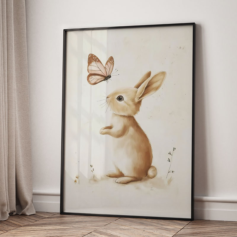 Постеры с животными: медведь,  – обзор и цена Baby Nursery Artwork