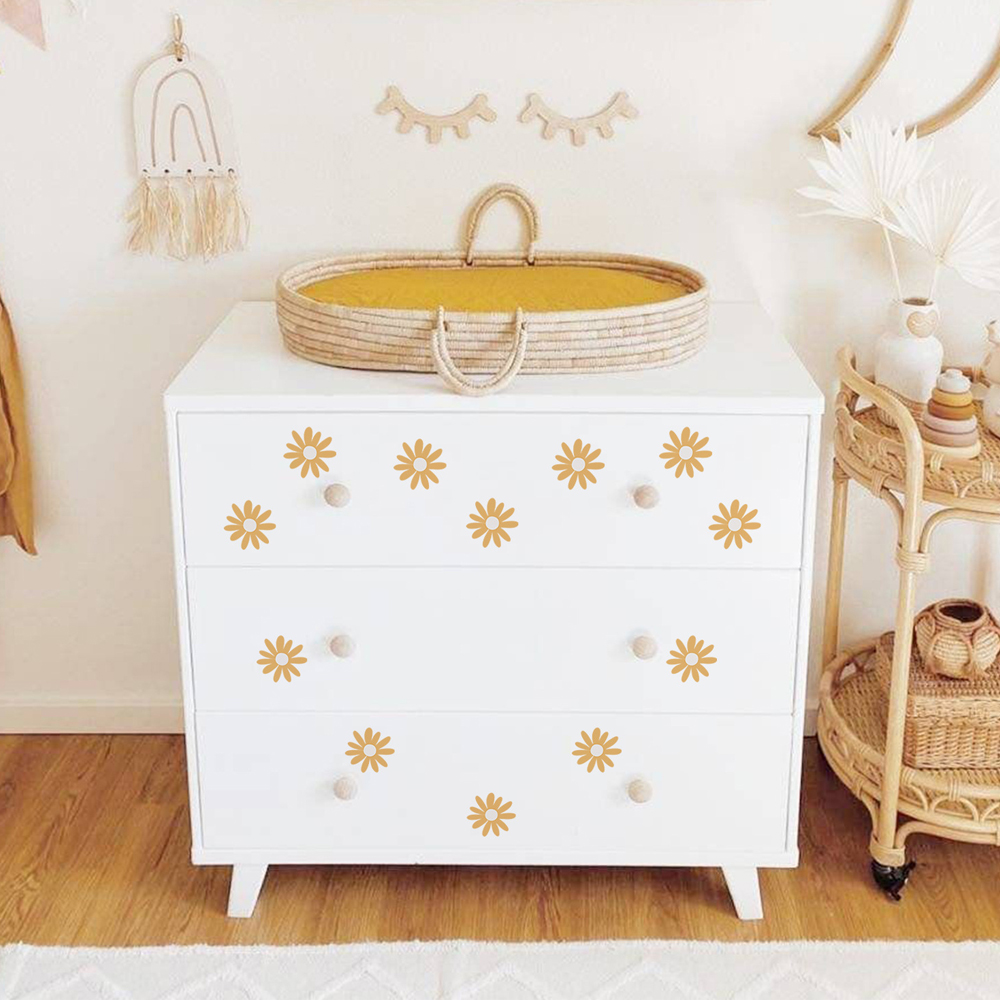 Желтые наклейки на стену в вид – обзор и цена Baby Nursery Yellow Walls