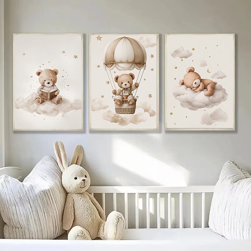 3 шт./компл., богемный плюшевы – обзор и цена Baby Nursery Prints